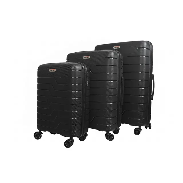 Set de 3 valises noires