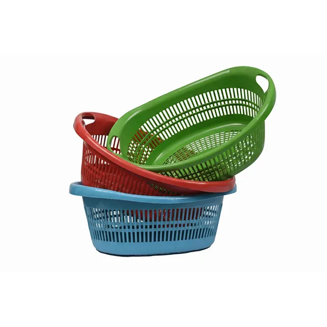Panier ovale à anses